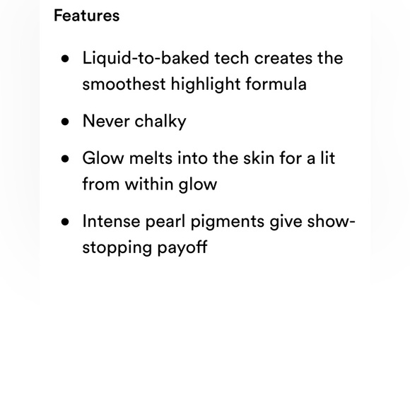 NEW! OFRA HIGHLIGHTER LIQUID-TO-BAKED FORMULA IN SHADE MILK & COOKIES FULL SIZE - Picture 8 of 9